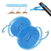 Clothesline, Windproof Non-slip Camping Clothesline, Durable Travel Clothes Line Rope, Portable Clothes Drying Line, Heavy Duty Laundry Line, Length Adjustable Clothing Line Outdoor Indoor, 16.4 Feet
