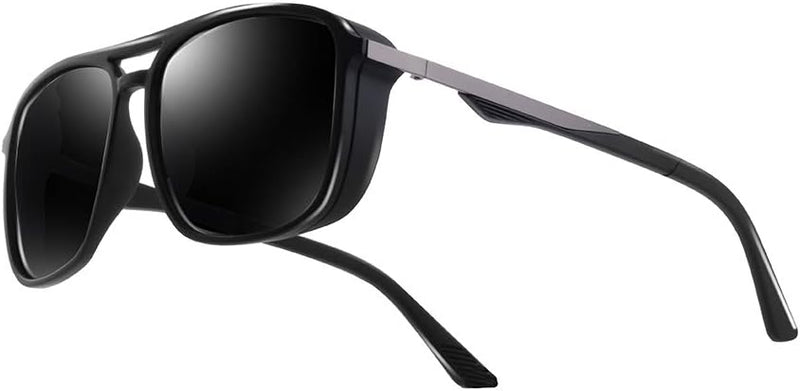 Kimorn Polarized Sunglasses For Men Square Frame Unisex Outdoor Sports Goggle Classic K0623