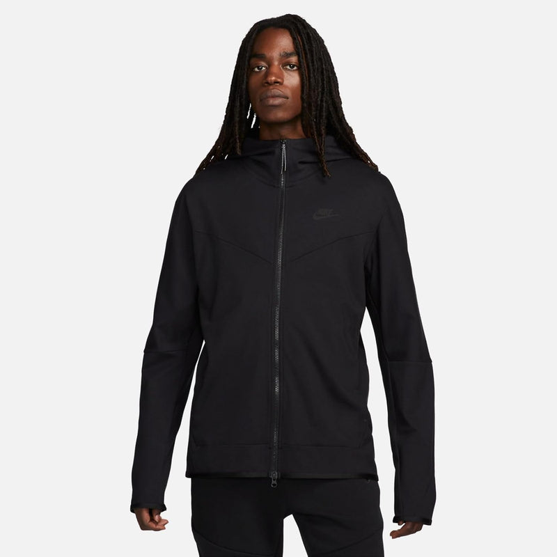 Men's M Nk Tech Fz Lghtwht Sweatshirt - BLACK/(BLACK)