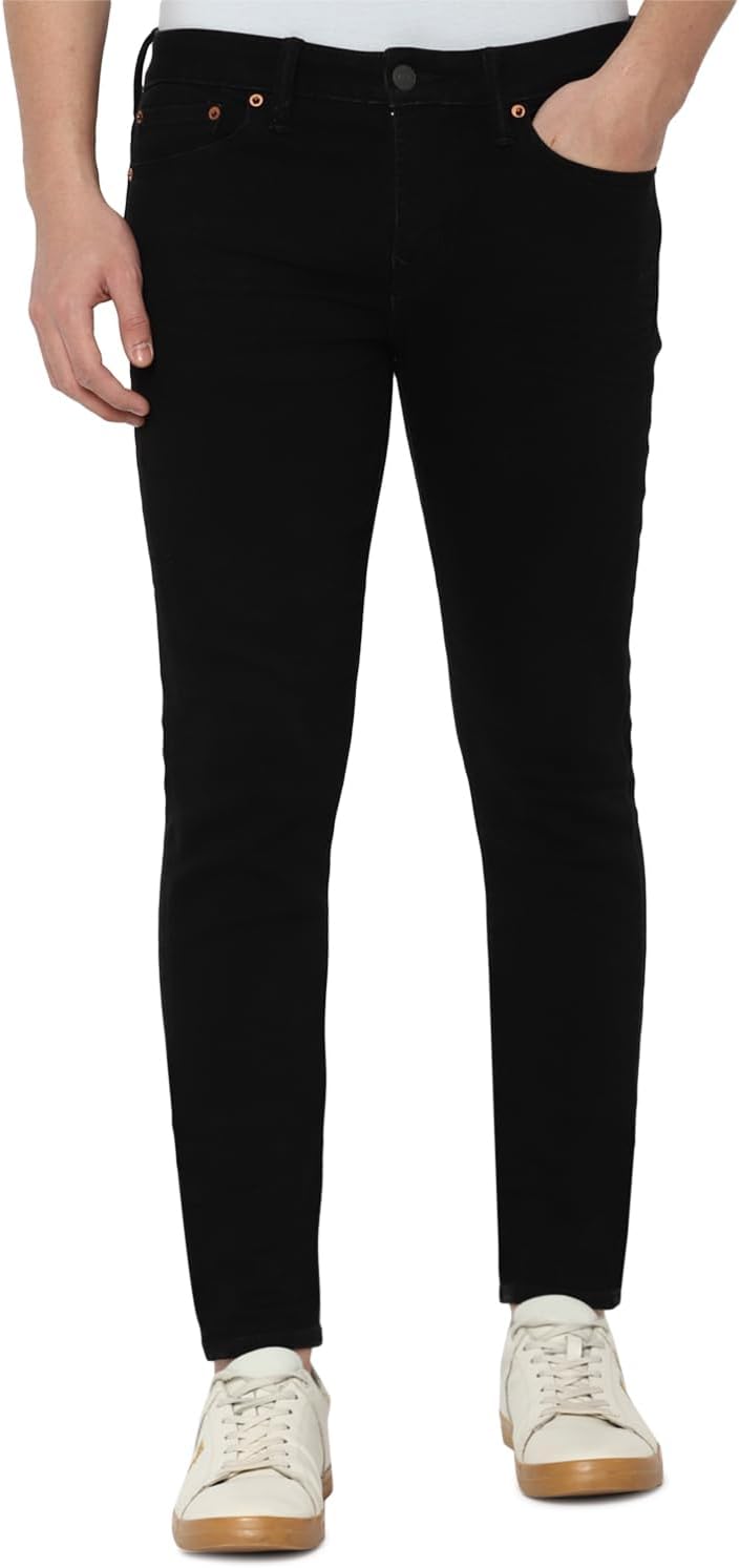 Mens Skinny Jeans (pack of 1) - Black