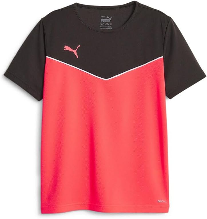 Boys individualRISE Jersey Football Shirt - Fire Orchid