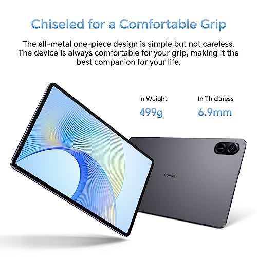 HONOR Pad X9, 11.5-inch Wi-Fi Tablet, 4GB흯, 120Hz 2K Fullview Display, 6 Speakers, Android 13, Space Grey