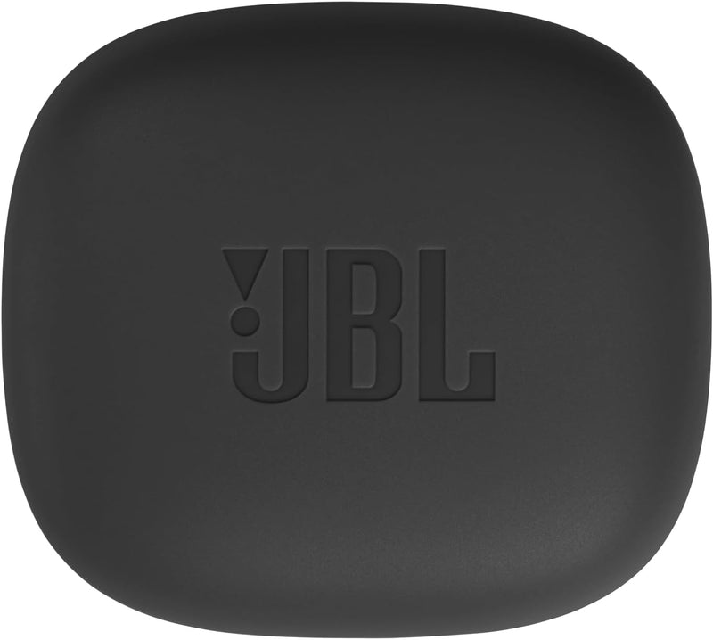 JBL Wave Flex True Wireless Earbuds, Deep Base Sound, Comfortable Fit, 32H Battery, Smart Ambient + Talkthru, Hands-Free Call, VoiceAware, Water and Dust Resistant - Black, JBLWFLEXBLK, Standard