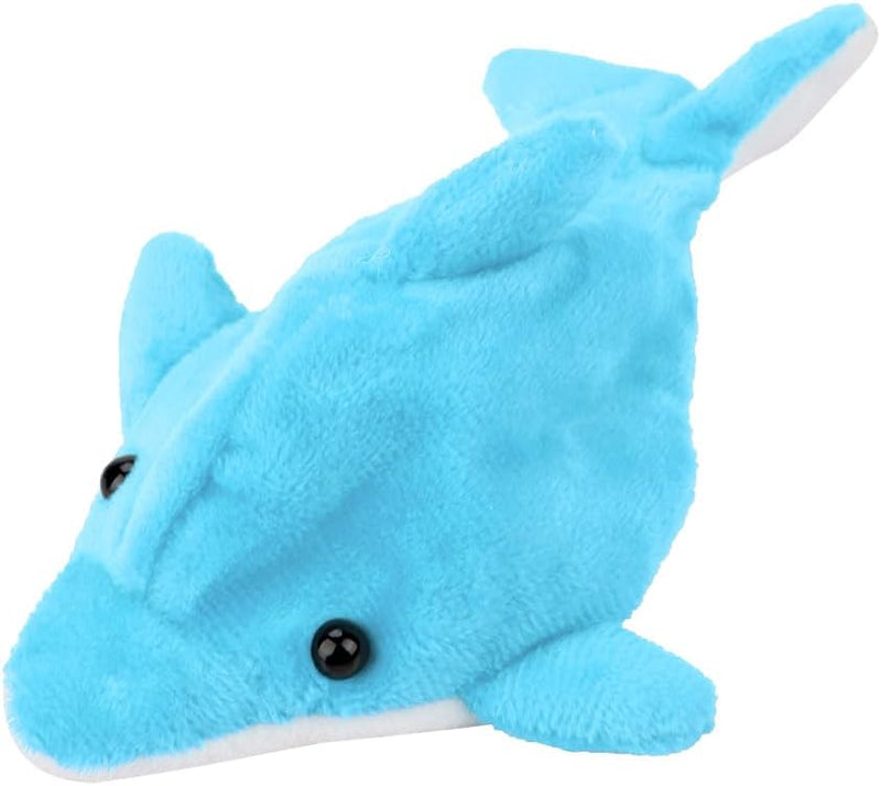 Baby Cute Cartoon Dolphin Bathing Swimming Pool Float Toy Water Play Toys (Blue)