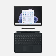 Surface Pro 9 with 2880 X 1920 (267 PPI) PixelSense Display, Intel Core i5-1235U, Intel Integrated graphics, 8GB RAM, 256GB SSD, Windows 11 Home, Graphite - QEZ-00025 Device Only
