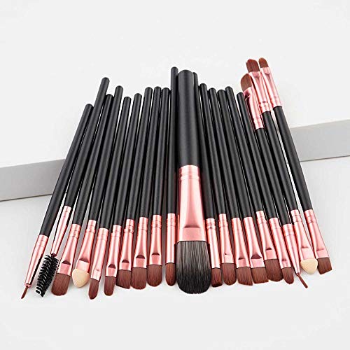 Generic-Eye Shadow Applicator - New Makeup Brushes Set Eye Shadow Foundation Powder Eyeliner Eyelash Lip Make Up Brush Cosmetic Beauty Makeup brush Tool Kit Hot (10PCS-White-Golden)-NEW