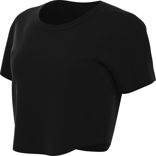 Women W Nk One Fitted Df Ss Top Top - BLACK/(BLACK)