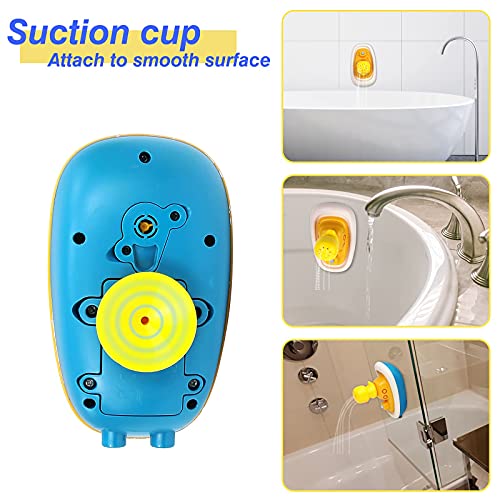 KASTWAVE Bath Toys for Children 1-3 Kids Bathtub Toys, Duck Water Toys Toddler Bath Toys for Kids Ages 4-8 Bathtub Shower Head with 3 Different Spraying Duck for Boys Girls 1 2 3 4 5 6 7 Years