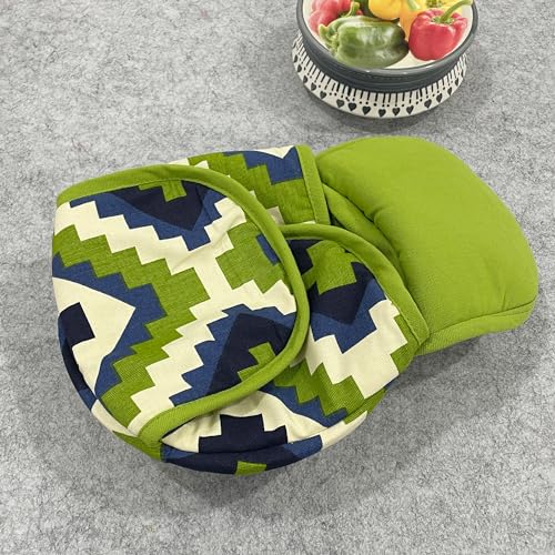 Swayam 100% Cotton Cloth Roti Cassrole | Hot Chapati Box | Bread Basket Washable with Chain | Roti Rumal