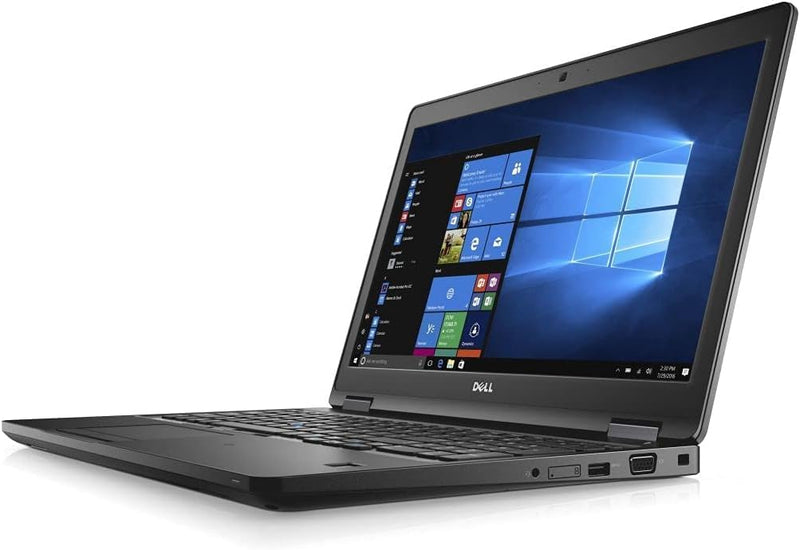 DELL (Refurbished) Latitude 5580 Business Laptop, Core i5-7300U CPU, 8GB DDR4 RAM, 256GB SSD M.2 HDD, 15.6 inch Display, Windows 10 Pro