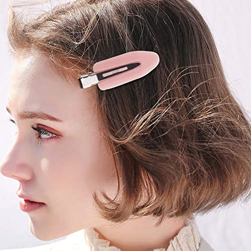 ECVV 20pcs No Bend Flat Hair Clips for Styling, Sleeping and Makeup - No Crease Hair Accessories