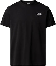 Mens M MOUNTAIN SKETCH SS TEE TOPS (pack of 1) - Black