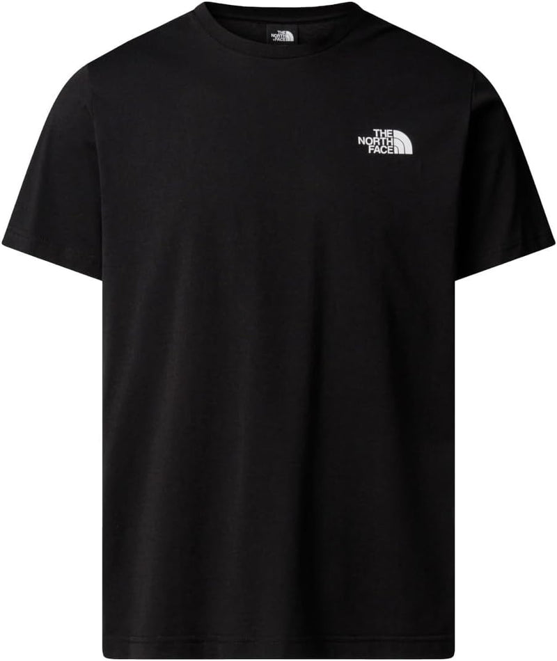 Mens M MOUNTAIN SKETCH SS TEE TOPS (pack of 1) - Black