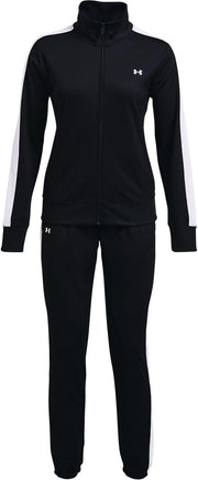 Womens Tricot Tracksuit Black / / White XXL .