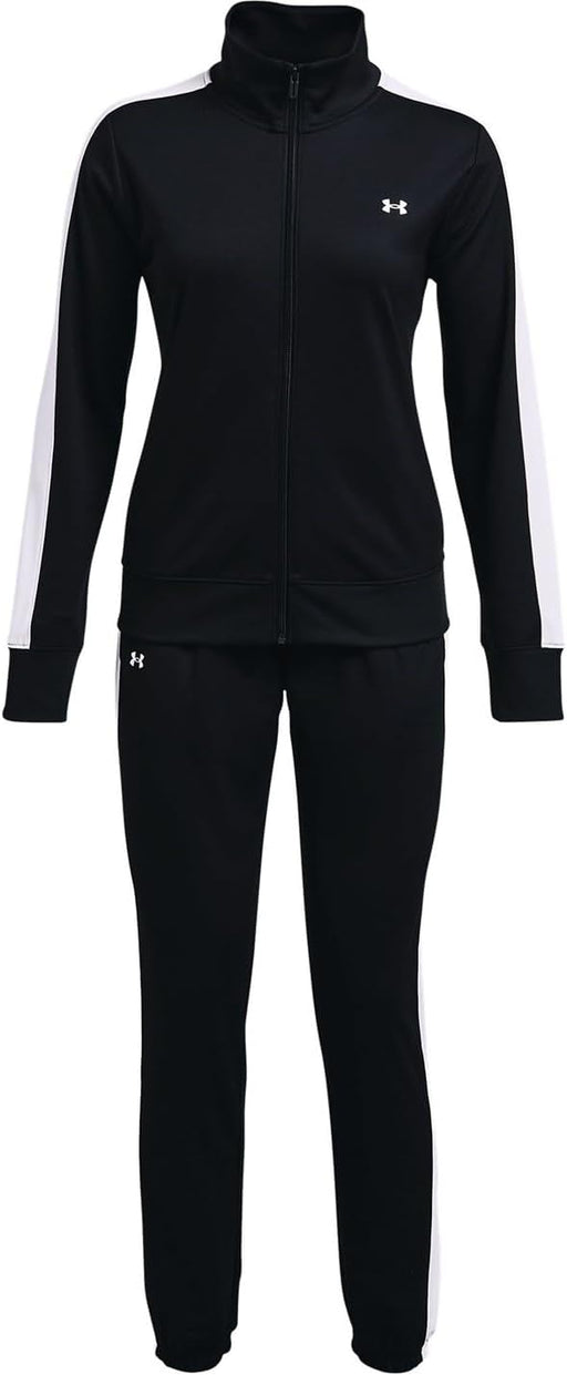 Womens Tricot Tracksuit Black / / White XXL .