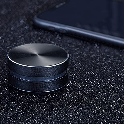 vapeonly Bluetooth Mini Speaker Bone Conduction Portable Wireless Speaker Stereo Bass Sound Creative Portable Speaker Mini Size Music Player for Home,Outdoor,Travel (Black)