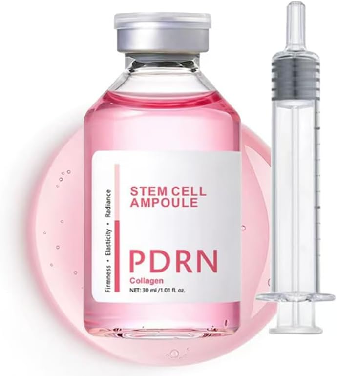 Deep Collagen PDRN Silk Peptide Intensive Ampoule SerumCopper Peptides Serum for Face with Collagen & Multi Peptidesfor Face & Neck (Deep Collagen) - PDRN