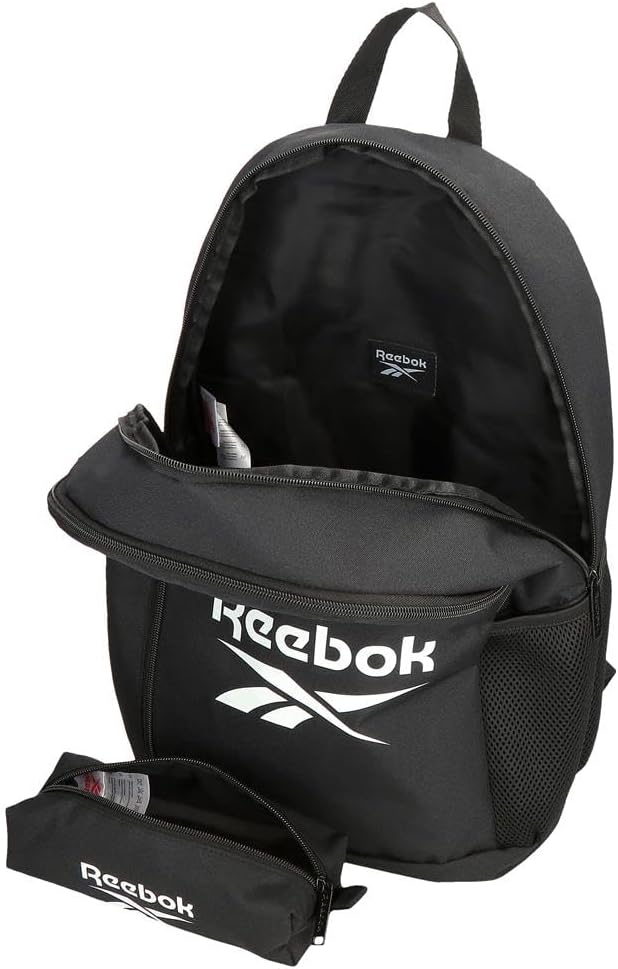 unisex-adult BACKPACK 48CM 2C W CARRY ALL REEBOK ASHLAND BLACK BLACK 31.5X45X15