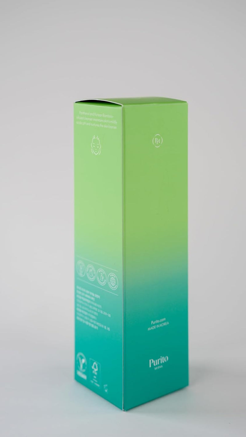 Mighty Bamboo Panthenol Cleanser, Gentle Face Wash for Moisturizing, for Sensitive Skin, Vegan & Cruelty-Free Face Cleanser150ml / 5.07 fl. Oz.