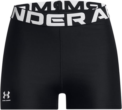 womens HeatGear Shorty Shorts Shorts - Black / / White
