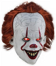 Michael Myers Mask Halloween Scary Mask Horror Masquerade Cosplay Party Props Mask for Adults Realistic Horror Killer Latex Mask Full Head Masks - E