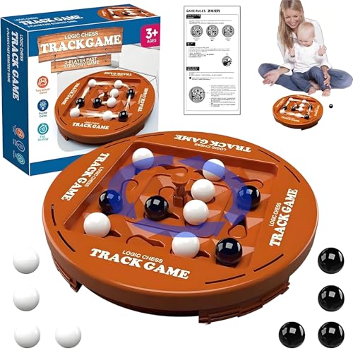 Checkzed Orbital Logic Board Game, 2-Player Strategy Game for Kids & Adults, Ages 8+, Interactive & Educational