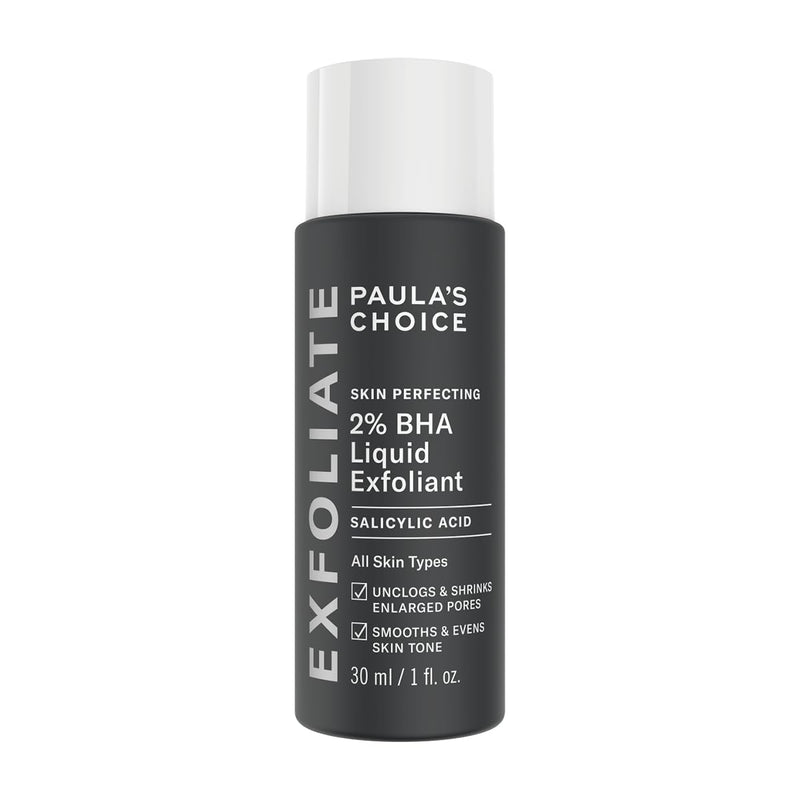 Paula's Choice SKIN PERFECTING 2% BHA Liquid Exfoliant - Face Exfoliating Peel Fights Blackheads & Enlarged Pores - with Salicylic Acid - Combination & Oily Skin - 30 ml