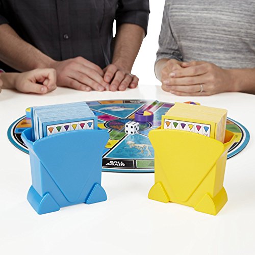 Hasbro Gaming Trivial Pursuit Game Family Edition Board Game | Family Trivia Games for Adults & Kids | 2+ Players for Boys & Girls | Ages 8+ (Amazon Exclusive)