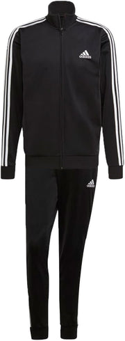 Men Primegreen Essentials 3-Stripes Track Suit - Black