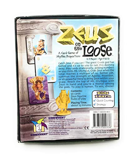 Gamewright Zeus On The Loose