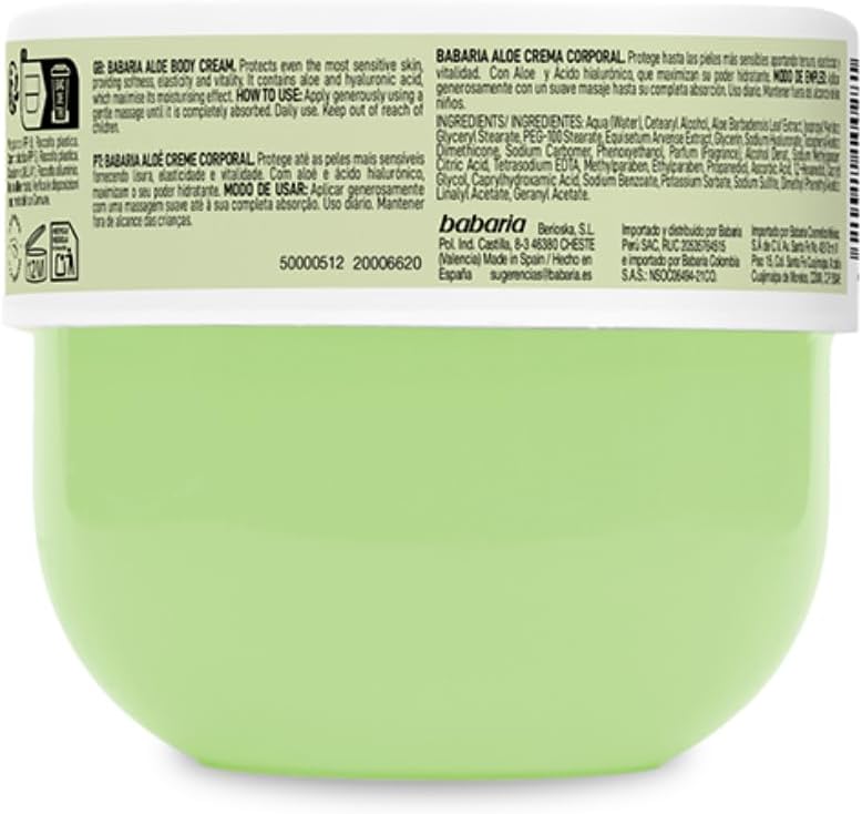 Aloe Body Cream 400ml – image 2