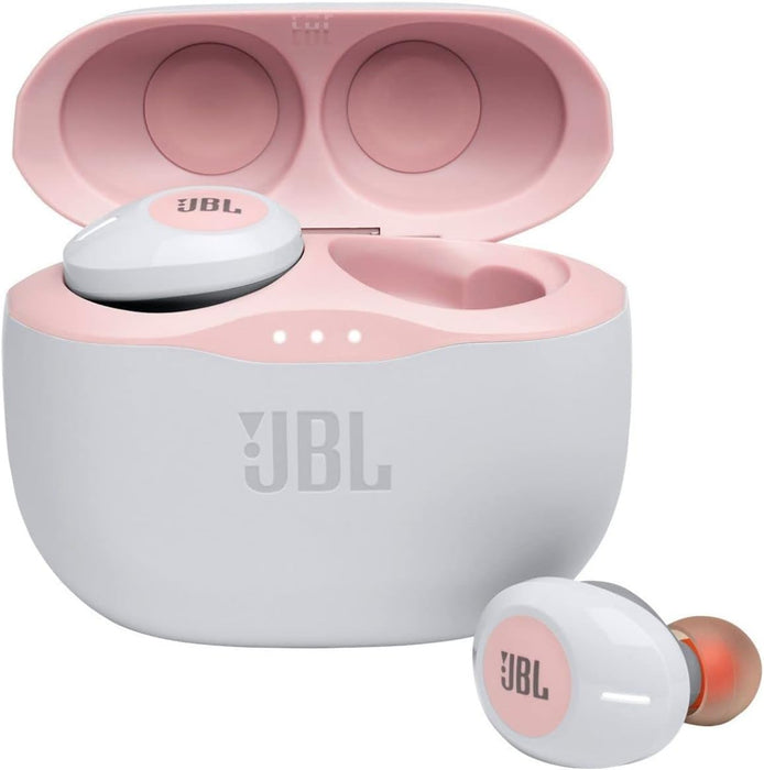 JBL Tune 125TWS True Wireless In-Ear Headphones - JBL Pure Bass Sound, 32H Battery, Bluetooth, Fast Pair, Comfortable, Wireless Calls, Music, Native Voice Assistant, Android and iOs Compatible (Black)