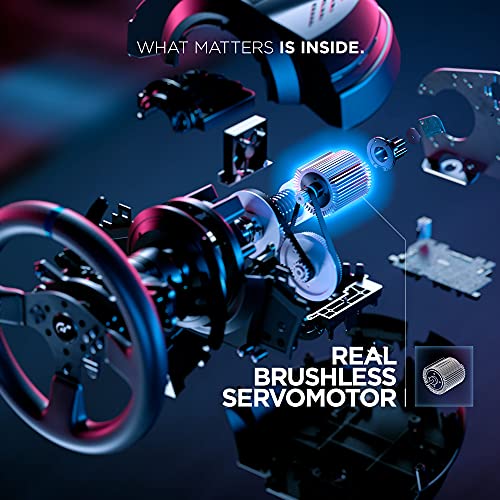 Thrustmaster T300 RS GT - High-Performance Racing Wheel and Pedal Set with Force Feedback for PC, PS4, and PS5, PS5 Pro