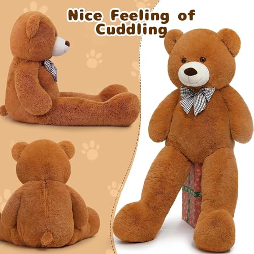 Teddy Bear for Children and Birthday Day Gift - 160CM ã€Dark Brownã€‘