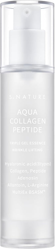 S.Nature S Nature Aqua Collagen Peptide Triple Gel Essence Serum 50ml / 1.69 Fl Oz