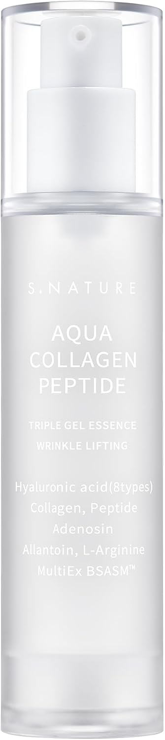 S.Nature S Nature Aqua Collagen Peptide Triple Gel Essence Serum 50ml / 1.69 Fl Oz