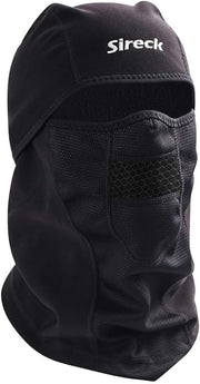 Cold Weather Balaclava Ski Mask, Water Resistant and Windproof Fleece Thermal Face Mask, Hunting Cycling Motorcycle Neck Warmer Hood Winter Gear for Men Women, Black - Water Resistant, One size