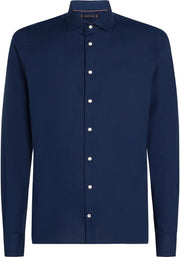 Mens FLEX COLLAR DOBBY SF Classic - Carbon Navy