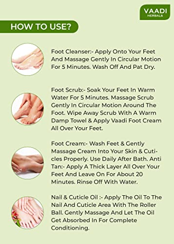 Vaadi Herbals Organic Pedicure Manicure Spa Kit