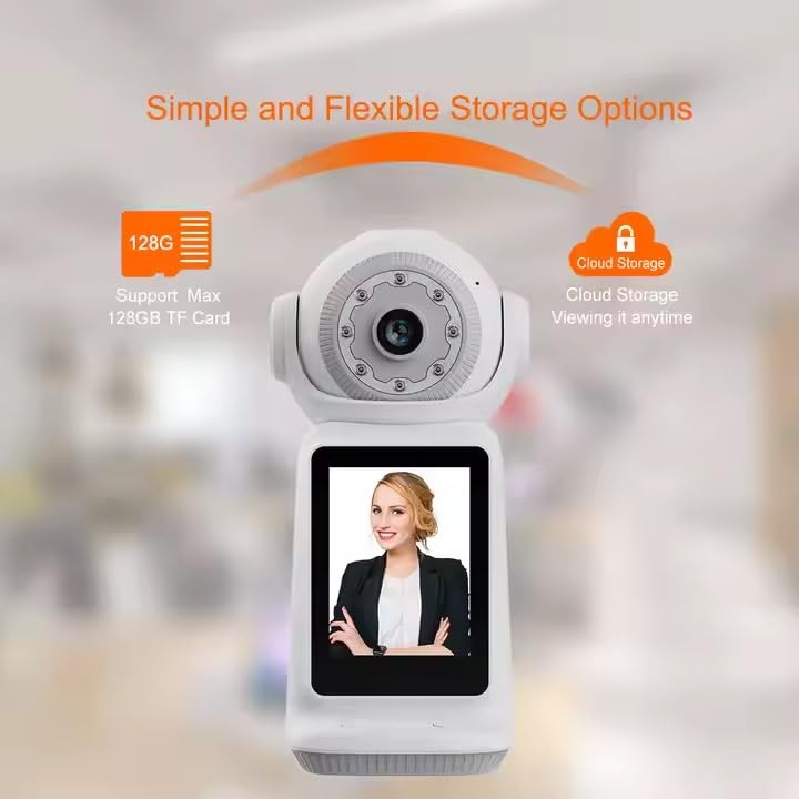 V380PRO Wireless IP camera with screen security house hold Smart wifi visual camera 360 degree mobile phone network monitoring
