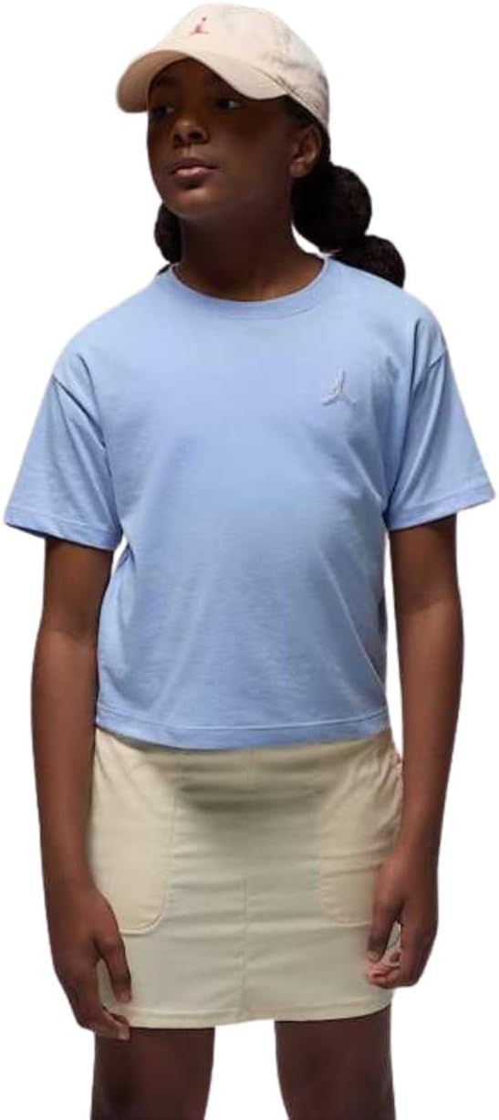 Unisex Kids Jordan Brooklyn Essentials TEES AND T-SHIRTS (pack of 1) - COBALT BLISS