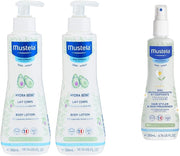 Moisturizing Body Lotion 300ml Pack of 2, White & Hair Styler & Skin Freshener for Baby, 200 ml - + Hair Styler & Skin Freshener