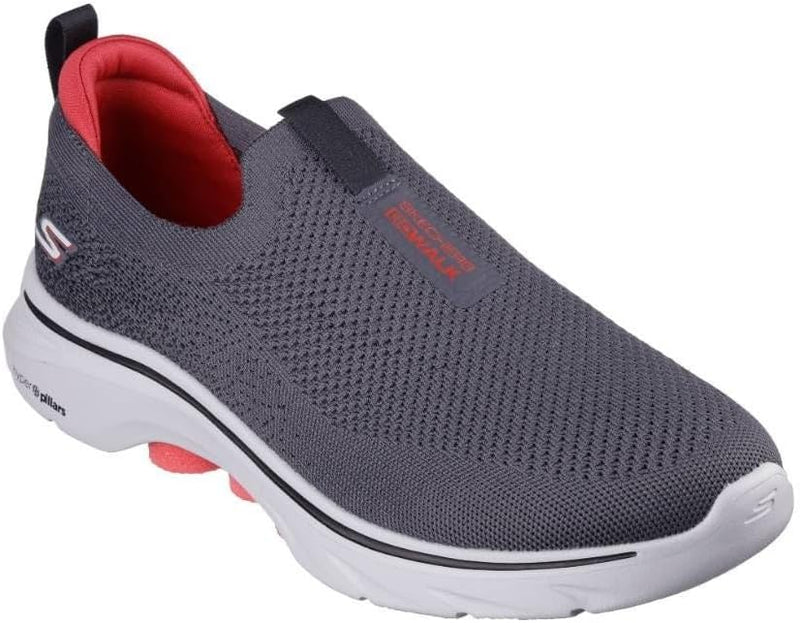 GO WALK 7 mens SHOES - CHARCOAL_BLACK