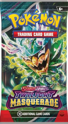 Pokemon TCG: Scarlet & Violetâ€”Twilight Masquerade 3-Pack Blister: Revavroom (3 Booster Packs & 1 Foil Promo Card)
