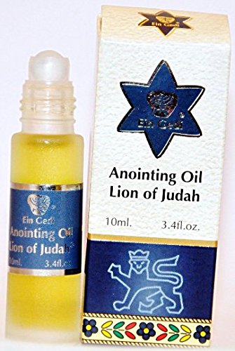 Ein Gedi New !!! Roll On Anointing Oil Lion of Judah 0.34oz from Holyland Jerusalem