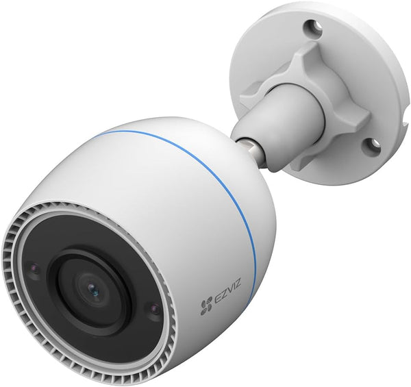 EZVIZ H3c Security Camera, 1080p 2MP Outdoor WiFi Camera CCTV for Home with IR Night Vision, AI Human Shape Detection, Weatherproof Design, Audio Pick-Up, Compatible with Alexa & Google Assistant - 2MP (1080P)