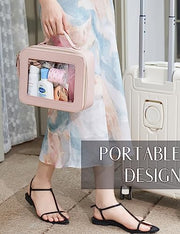 Small Cosmetic Bag for Purse Mini Makeup Bag for School Cute Clear Make Up Pouch for Travel Tiny Leather White Make Up Organizer Case for Backpack Toiletry Bag Waterproof Square Pouch with Zipper