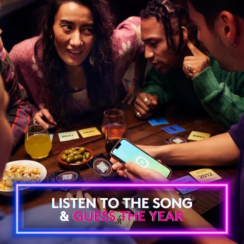 Jumbo Hitster - The Music Party Board Game, 2-10 Players, 300+ Iconic Hits - Great for Game Nights, Date Nights, Parties, Adult and Family Games (UK Edition)