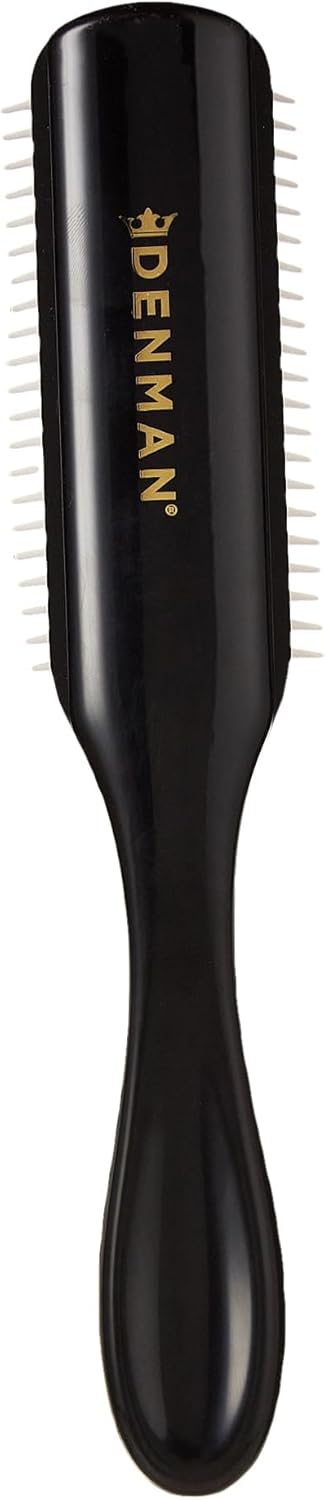 Denman Classic Medium Style Brush, Perfect For Blow Drying, Styling, Detangling, Separating, Shaping and Defining Curls, #D3, 7 Rows
