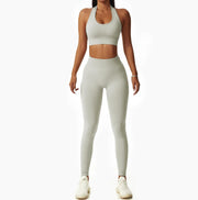 Vertvie Halterneck Sports Bra Backless Fitness Bustier Women's Padded Push Up Bra Without Underwire Sports Bra Top Yoga Bra Medium Support Workout